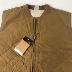The North Face Cuchillo Heatseeker Quilted Sherpa Fleece Lined Vest NWT TNF